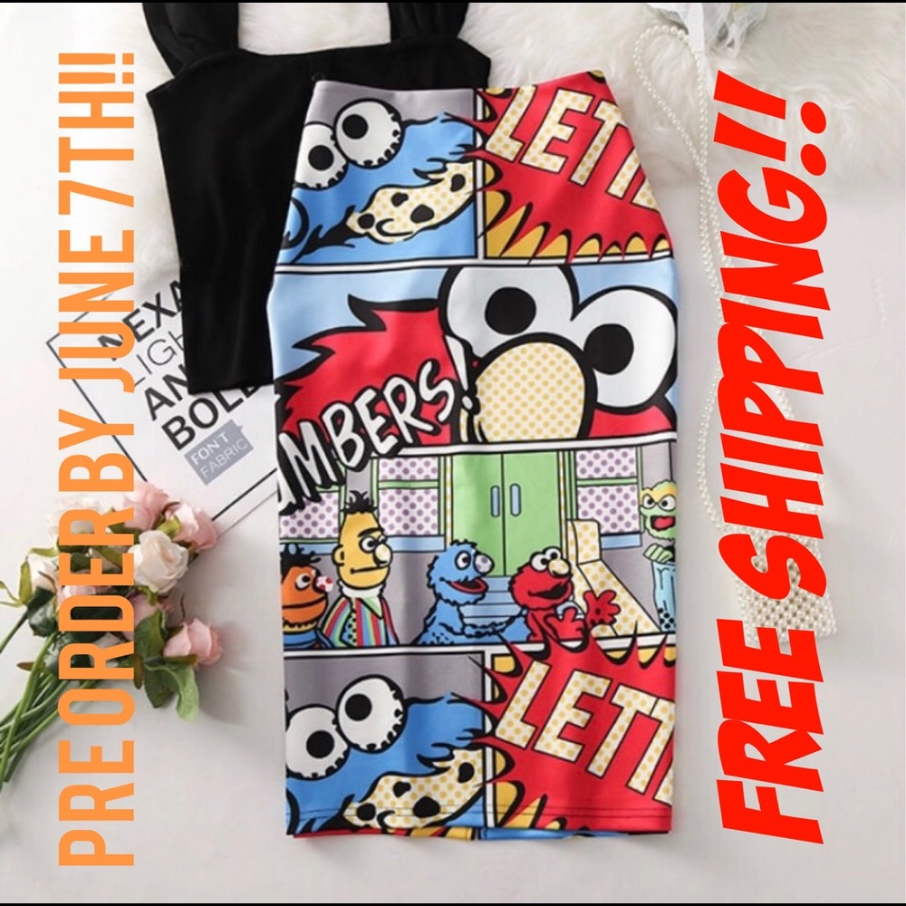 Character Pencil Skirt